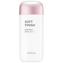 Soft Finish Sun All Around Safe Block Sun Milk SPF 50 - Opaľovacie mlieko na tvár
