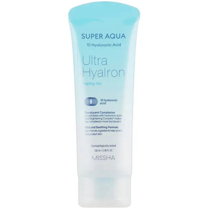 Super Aqua Ultra Hyalron Peeling Gél - Peelingový pleťový gél
