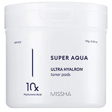 Super Aqua Ultra Hyalron Toner Pads ( 90 ks ) - Hydratačné tampóny
