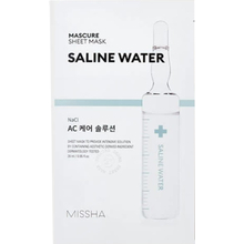 Mascure Saline Water Sheet Mask - Zklidňující maska pro citlivou pleť 1 ks