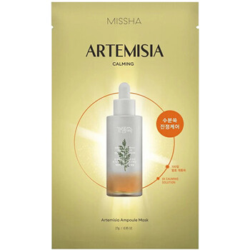 Artemisia Ampoule Mask - Zklidňující plátýnková pleťová maska s pelyňkem