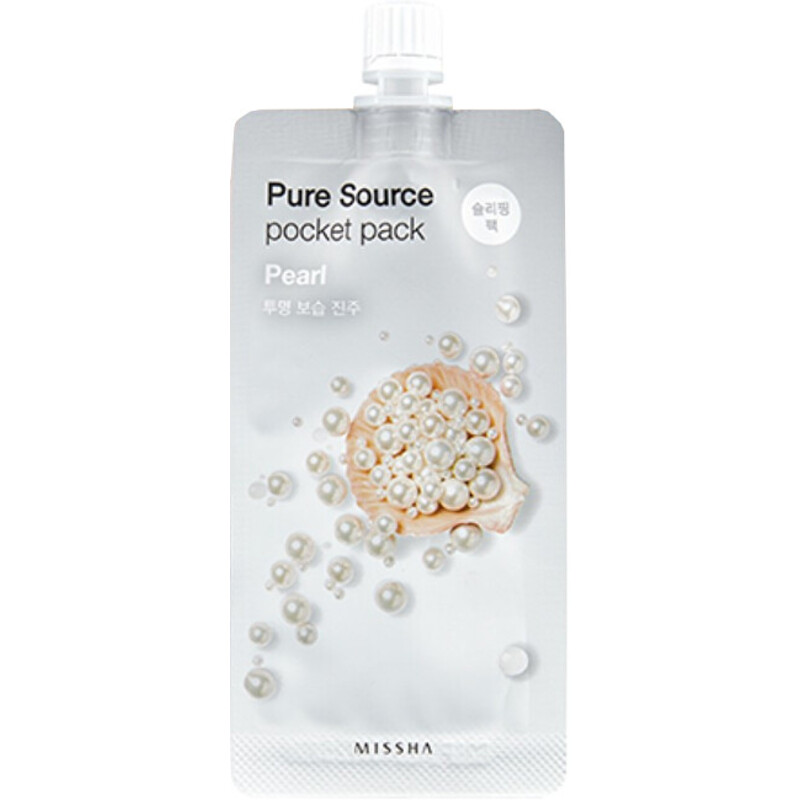 Pearl Pure Source Pocket Pack - Rozjasňující pleťová maska