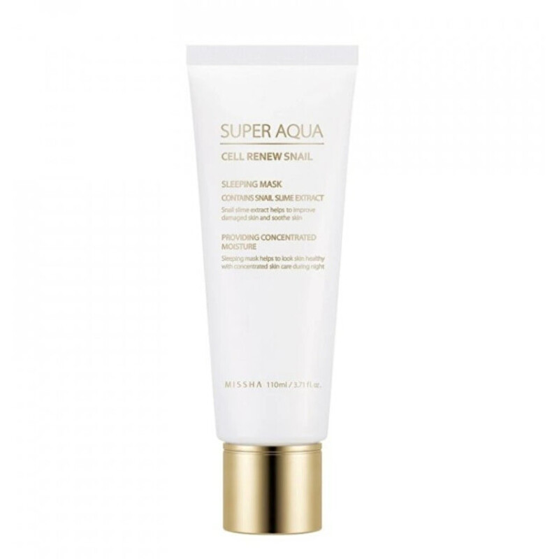 Super Aqua Cell Renew Snail Sleeping Mask - Noční pleťová maska