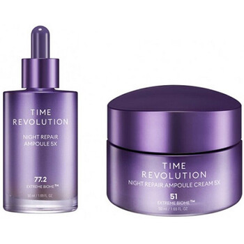 Time Revolution Night Repair Ampoule & Cream Duo - Dárková sada