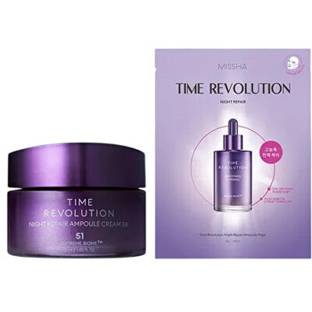 Time Revolution Night Repair Cream & Mask Duo Set - Dárková sada