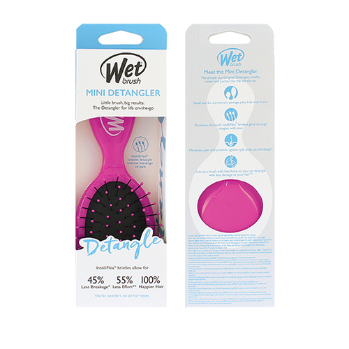 Wet Brush Mini Detangler Pink - Kartáč na vlasy