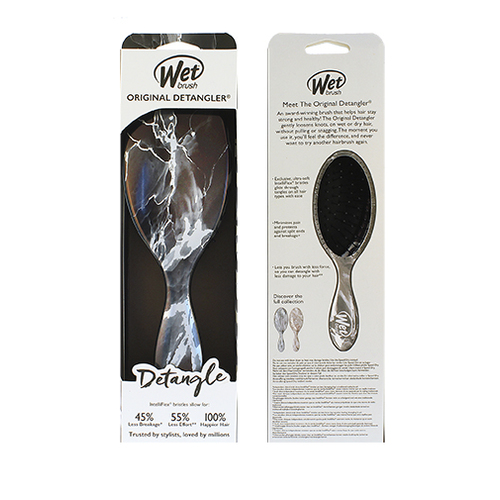 Wet Brush Original Detangler Metallic Marble Onyx - Kartáč na vlasy