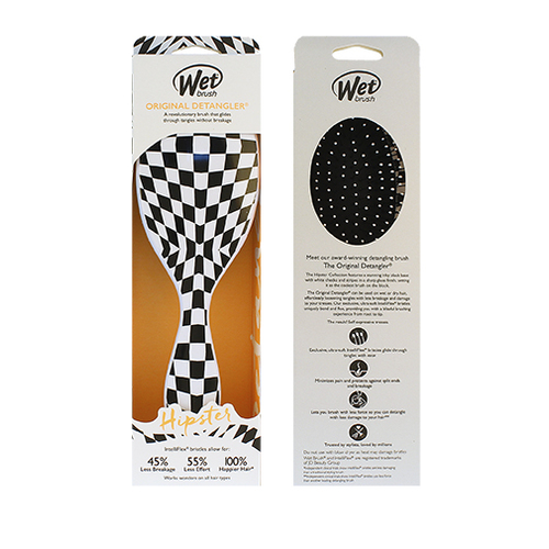 Wet Brush Original Detangler Hipster Checkers - Kartáč na vlasy