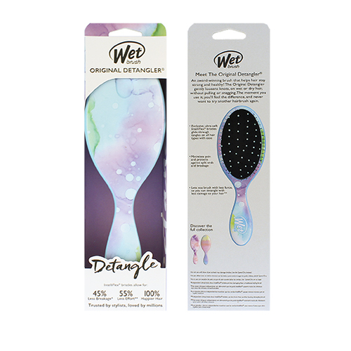 Wet Brush Original Detangler Colorwash Splatter - Kartáč na vlasy