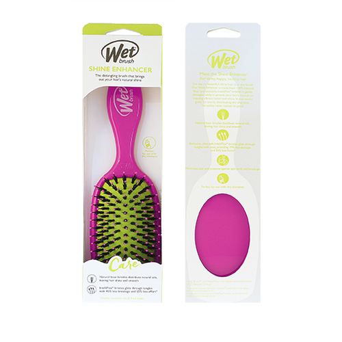 Wet Brush Shine Enhancer Pink - Kartáč na vlasy