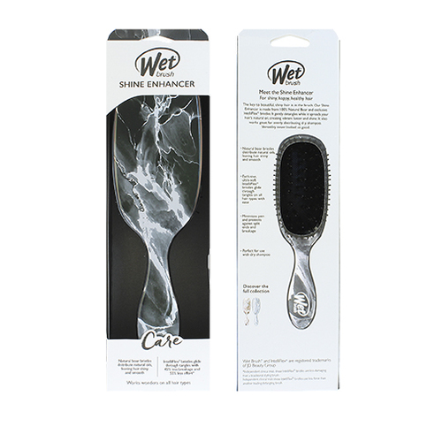Wet Brush Shine Enhancer Metallic Marble Onyx - Kartáč na vlasy