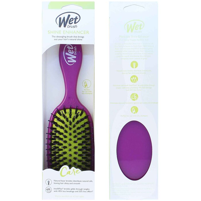 Wet Brush Wet Brush Shine Enhancer kartáč na vlasy Purple