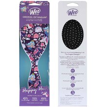Original Detangler Happy Hair Mermaids And Unicorns - Kartáč na vlasy