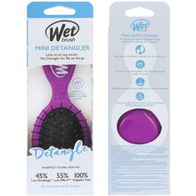 Wet Brush Mini Detangler Purple - Kartáč na vlasy 