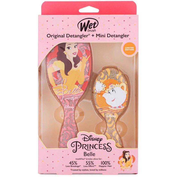 Wet Brush Wet Brush Disney Princess Belle Kit - Sada kartáčů na vlasy