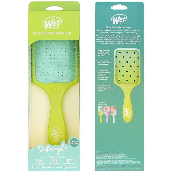 Paddle Detangler Feel Good Ombre Green/Blue- Kefa na vlasy
