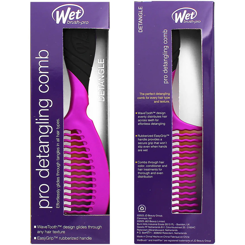 Pro Detangling Comb Purple - Hřeben na vlasy