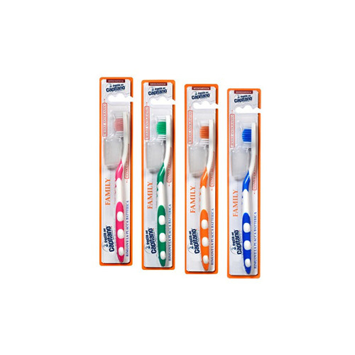 Family Toothbrush ( Medium ) - Zubní kartáček se středně tvrdými štětinami