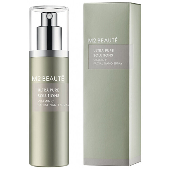 M2 Beauté C Ultra Pure Solutions Facial Nano Spray - Pleťové sérum ve spreji s vitamínem 75 ml