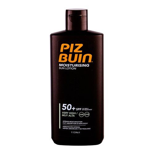 PizBuin Moisturising Sun Lotion SPF50+ - Mléko na opalování s hydratačním účinkem 200 ml