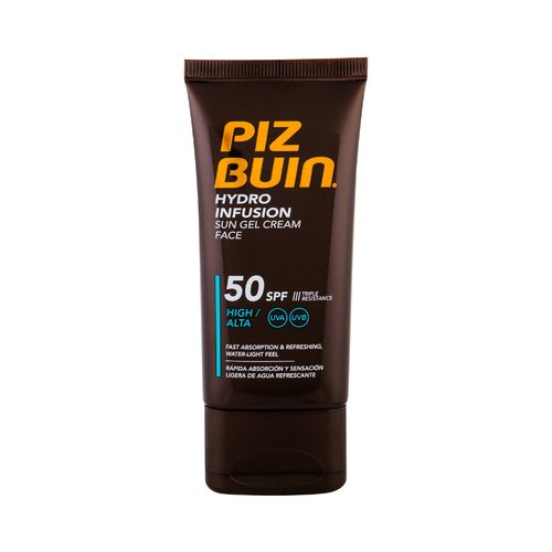 PizBuin Hydro Infusion Sun Gel Cream Face SPF50 - Hydratační opalovací krém na obličej 50 ml