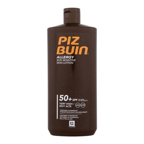 PizBuin Allergy Sun Sensitive Skin Lotion SPF50 - Opalovací mléko proti alergii na slunce 400 ml