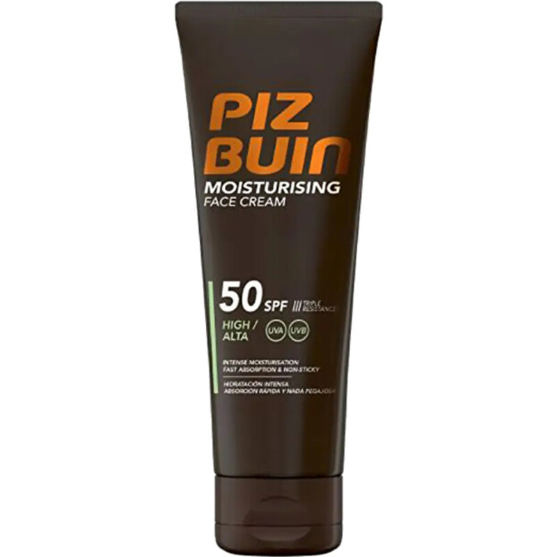 SPF 50+ Moisturising Face Cream - Hydratačný opaľovací krém na tvár
