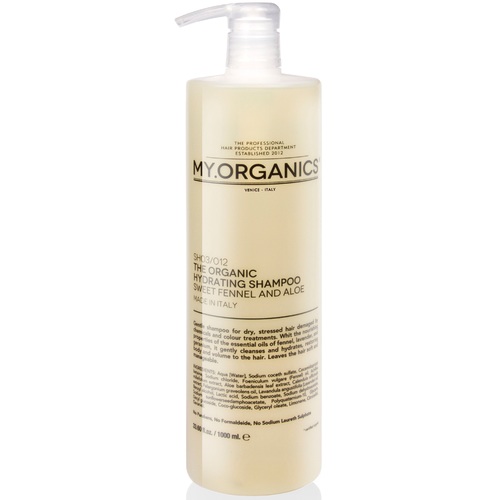 My. Organics The Organic Hydrating Shampoo Sweet Fennel And Aloe - Vlasová pěna 1000 ml