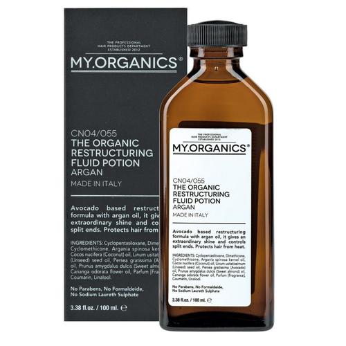 My. Organics The Organic Restructuring Fluid Potion Argan - Vlasový elixír 100 ml