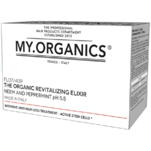 The Organic Revitalizing Elixir Neem And Peppermint 6 Vials - Vlasová kůra