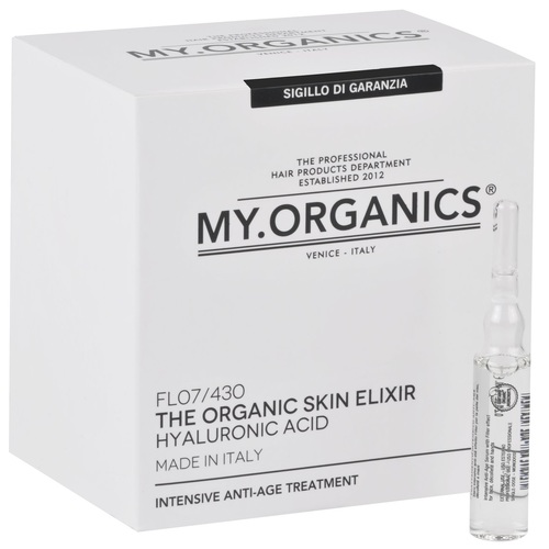 My. Organics The Organic Skin Elixir Hyaluronic Acid 6 Vials - Vlasová kůra