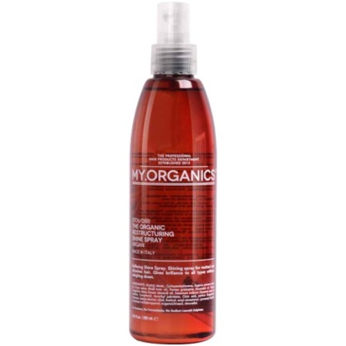 My. Organics The Organic Restructuring Shine Spray Argan - Stylingový sprej 250 ml