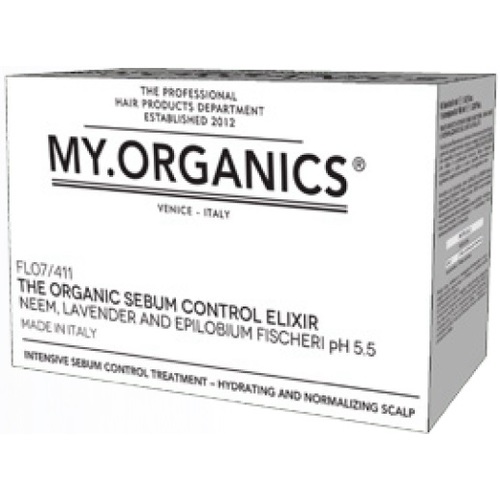 My. Organics The Organic Sebum Control Elixir Neem, Lavender And Epilobium Fischeri 6 Vials - Vlasová kůra 36 ml