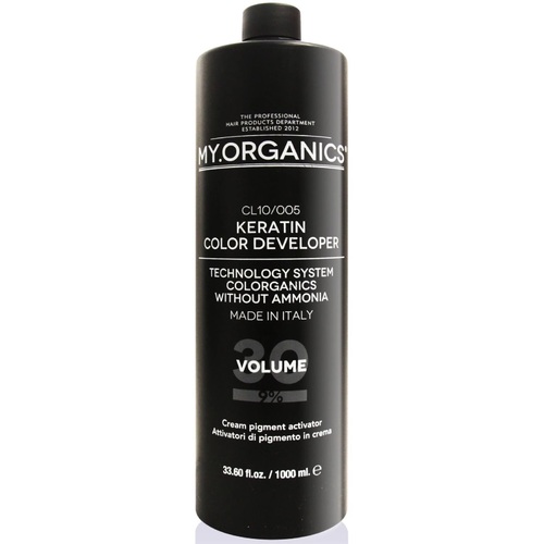 My. Organics Keratin Color Developer 30 Vol Oxidizing Cream - Oxidační krém 1000 ml