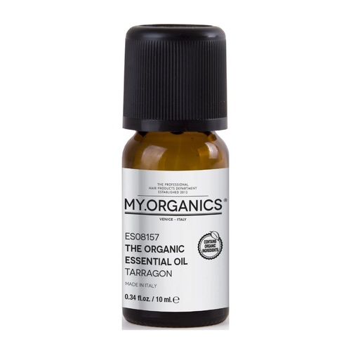 My. Organics The Organic Essential Oil Tarragon - Organický esenciální estragonový olej pro vitalitu vlasů 10 ml