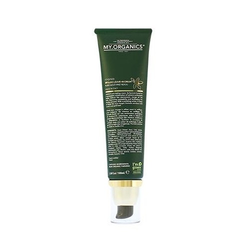 My. Organics My.Luxe Hair Leave-In Cream Gold And Neroli pH 4.0 - 5.0 - Exkluzivní přírodní bezoplachový krém se zlatem a neroli 100 ml