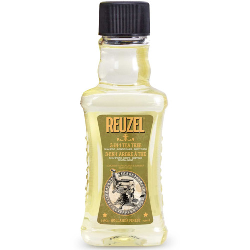 Reuzel 3-in-1 Tea Tree Shampoo-Conditioner-Body Wash - Pánský šampon 3v1 100 ml