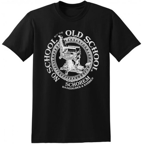 Reuzel Old School T-Shirt Black - Černé pánské tričko - XX-Large