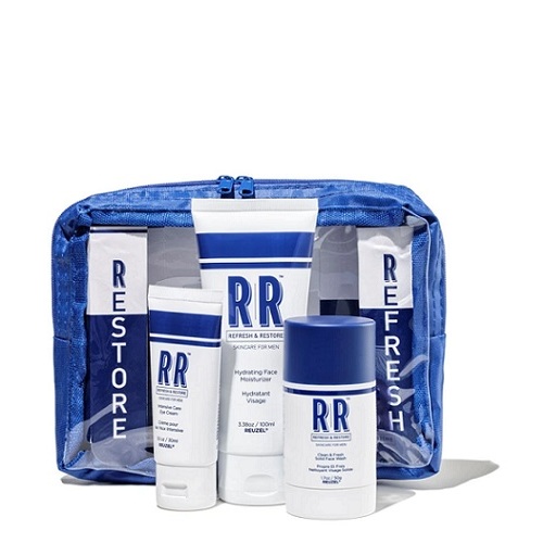 RR Skincare Clear Bag - Dárková sada péče o pleť pro muže 