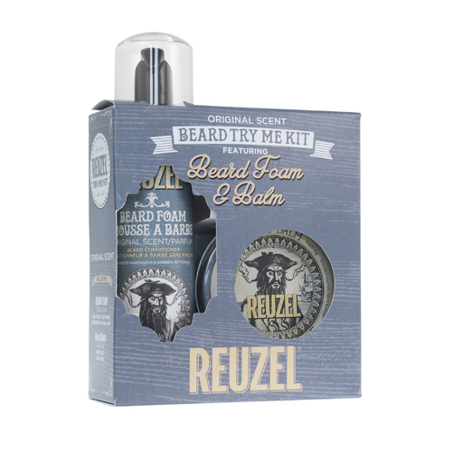 Reuzel Beard Try Me Kit Original Scent - Dárková sada péče o vousy
