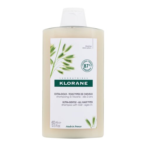 Klorane Oat Milk Ultra-Gentle Shampoo - Ultra jemný šampon pro všechny typy 400 ml