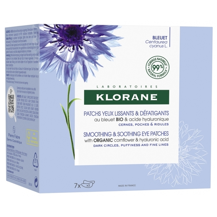 Smoothing and Soothing Eye Patches - Vyhlazující a zklidňující polštářky pod oči  14 ks