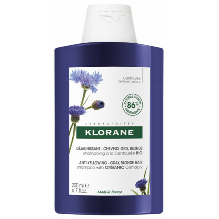 Chrpa BIO Shampoo - Šampon neutralizující žluté tóny