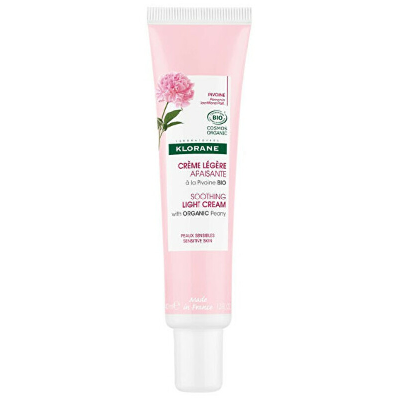 Bio Pivoňka Soothing Light Cream - Zklidňující pleťový krém