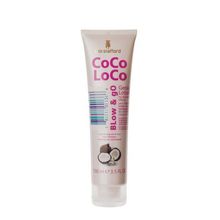 CoCo LoCo Blow & Go Genius Lotion - Mléko s kokosovým olejem pro tepelnou úpravu vlasů 