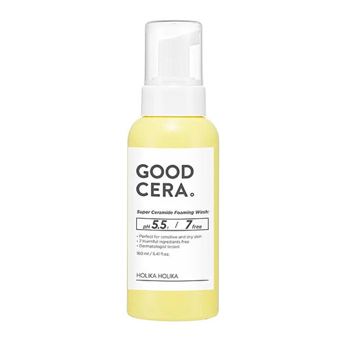 Holika Holika Good Cera Super Ceramide Foaming Wash ( suchá a citlivá pleť ) - Čisticí pěna 160 ml