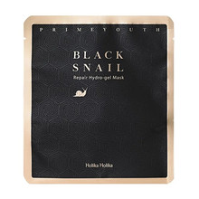 Black Snail Prime Youth Repair Hydro-gél Mask - Plátínková pleťová maska s extraktom z čierneho slimáka
