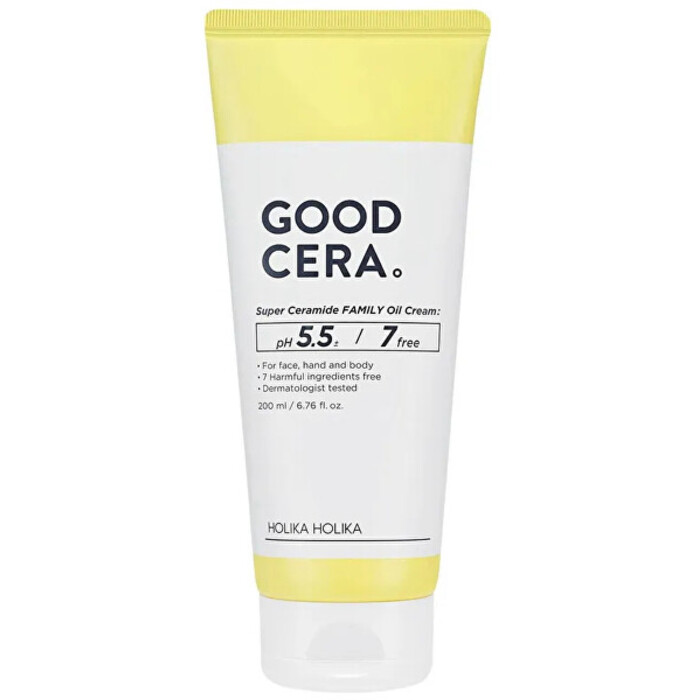 Good Cera Super Ceramide Family Oil Cream - Olejový krém s ceramidmi na telo a tvár
