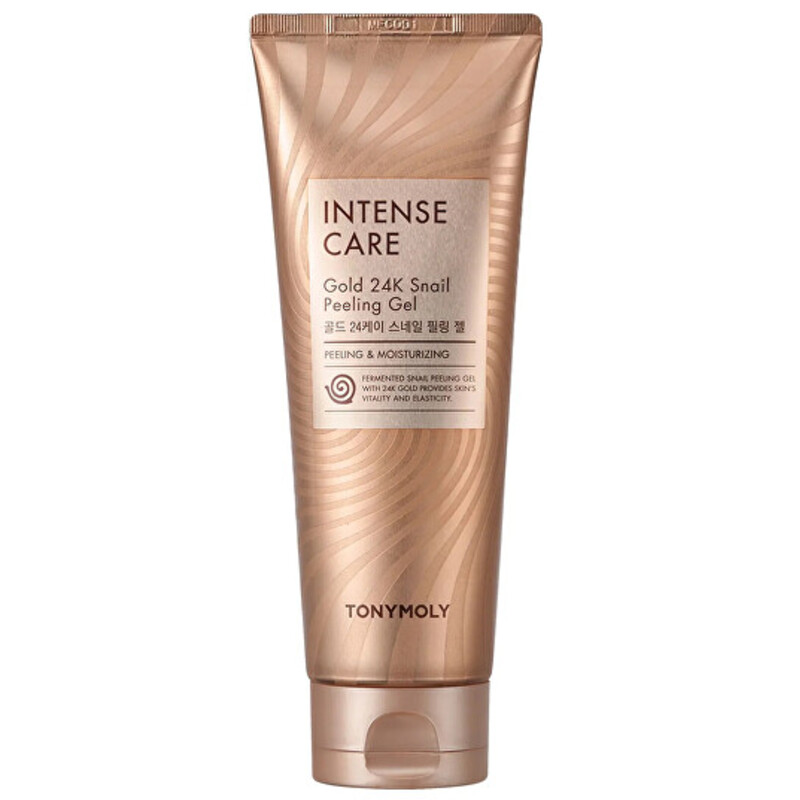 Intense Care Gold 24K Snail Peeling Gel - Peelingový pleťový gel