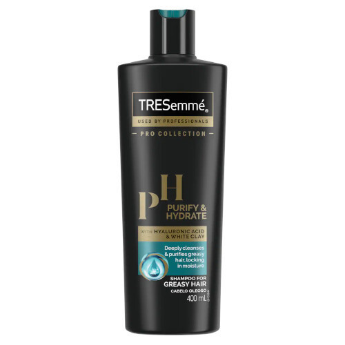 TRESemmé Purify & Hydrate Shampoo - Čisticí šampon pro mastné vlasy 400 ml